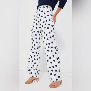 NWT Tuckernuck Conway Polka Dot Pants.  Size Small.